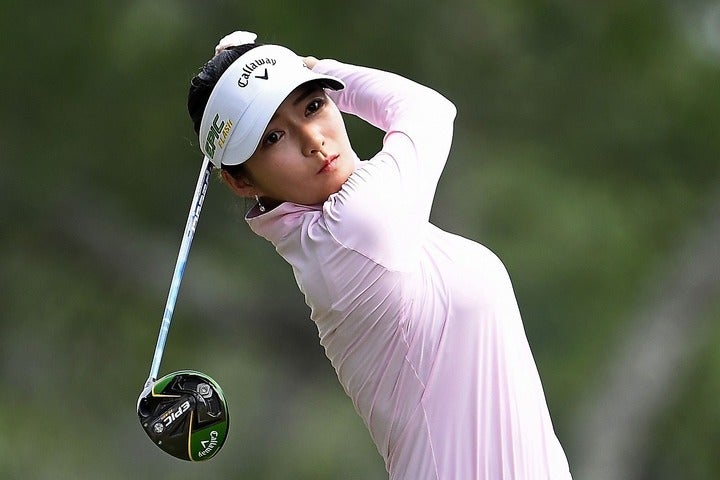 18歳でゴルフを始めた“遅咲き”のチョン・ジユ。韓国では注目度が急上昇中だ。(C)Getty Images