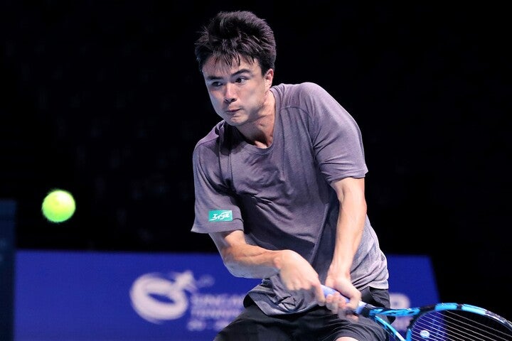 「もっとテニスを楽しみ、現状に感謝しなくては」という考え方に変わったというダニエル太郎。（C）Getty Images