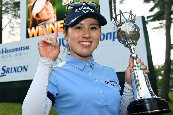 すごく緊張していた」20歳の西村優菜がメジャー初優勝！“母の日”の勝利