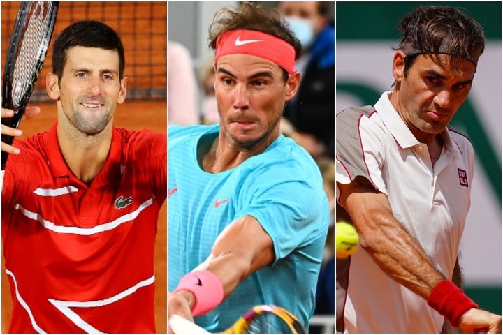 長らく男子テニス界を牽引してきた偉大な３人が、同じハーフで激突することになった。（C）Getty Images