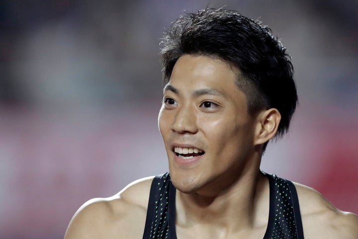 リオ五輪では400メートルリレーで銀メダルを獲得した山縣亮太。(C)Getty Images
