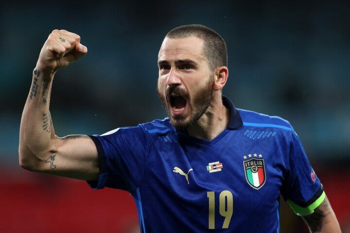 機能的なサッカーで勝ち星を重ねるイタリアが、もっとも優勝に近い存在だと見られているようだ。(C)Getty Images