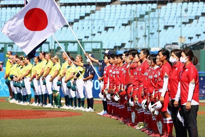 無観客で開催された日本vsカナダ戦。(C)Getty Images