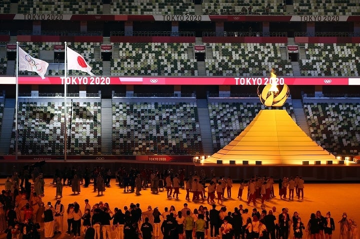 ついに幕が開けた東京五輪。そのスタートは英国でも大きな話題となっている。(C)Getty Images
