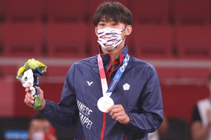 決勝では敗れたものの五輪柔道競技で初めて台湾にメダルをもたらした楊勇緯が、日本のSNS上でも人気を集めている。（C）Getty Images