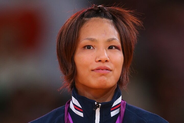 テレビ解説の松本薫さん（写真）が柔道57キロ級で銅メダル獲得の芳田司に行なったインタビューが話題となっている。（C）Getty Images