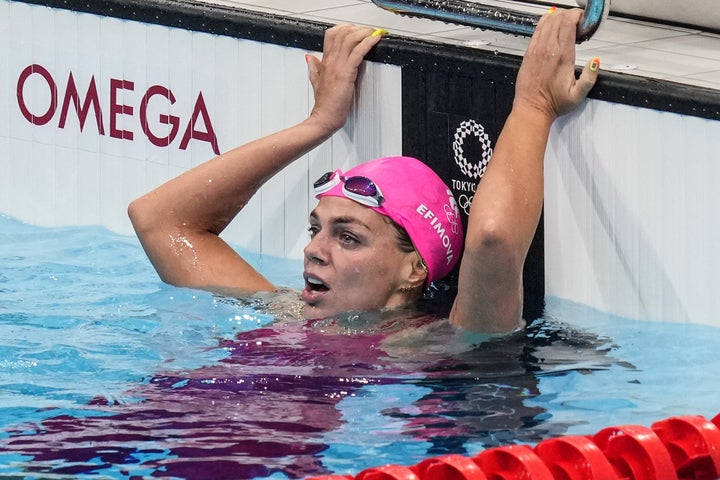 東京五輪の開催環境について不満を漏らしたエフィモワ。リオで銀メダルを獲得していた100m平で５位に終わっている。(C)Getty Images