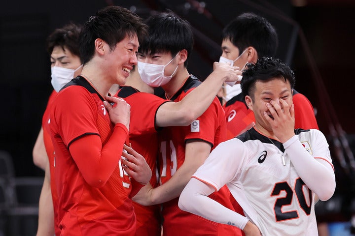29年ぶりの決勝トーナメントに臨んだ日本代表。リオ五輪王者に奮闘するもストレート負けを喫した。(C)Getty Images