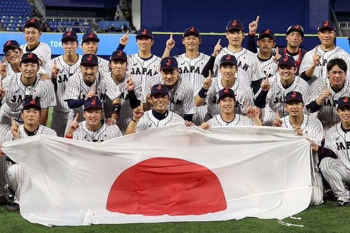 悲願の金メダルを手にした日本。その勝利にアメリカ・メディアも賛辞を送った。(C)Getty Images