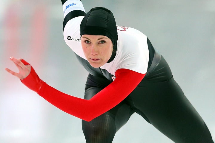 2010、14年にカナダのスピードスケート代表として冬季五輪に出場したビュクシスさん。(C)Getty Images