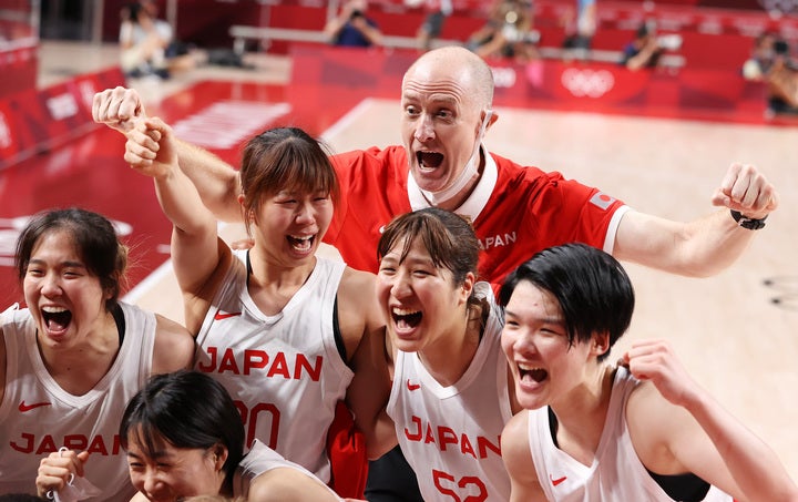 ホーバスＨＣは金メダル獲得はならなかったが、日本バスケ界に初のメダルをもたらした。(C)Getty Images