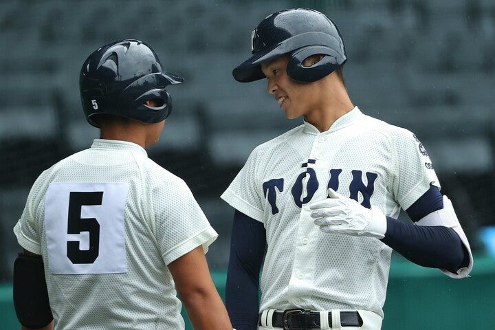 雨中の死闘は大阪桐蔭が一発攻勢で勝利！東海大菅生はコールド直前の７