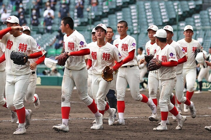 夏では実に15年ぶりの４強進出を果たした智弁和歌山。その裏には「全員野球」へのこだわりがあった。写真：塚本凛平（THE DIGEST写真部）