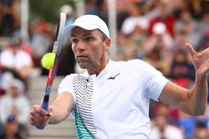 42歳にして全米オープン予選突破を果たしたカルロビッチ。（C）Getty Images