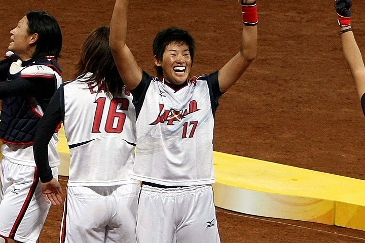 「上野の413球」と称えられた北京五輪。その後にソフトボールが五輪種目から除外され、上野は目標を失いながらプレーを続けていた。(C)Getty Images