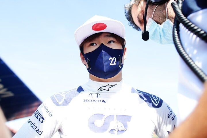 来季の契約が決まった角田がホームのイタリアGPでの躍進を誓った。(C)Getty Images