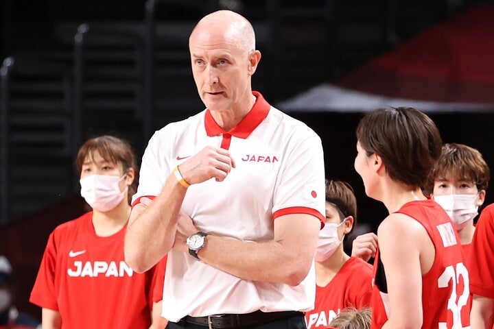 男子のヘッドコーチに就任したトム・ホーバス氏。東京五輪の功績から仏メディアが警戒する。(C)Getty Images