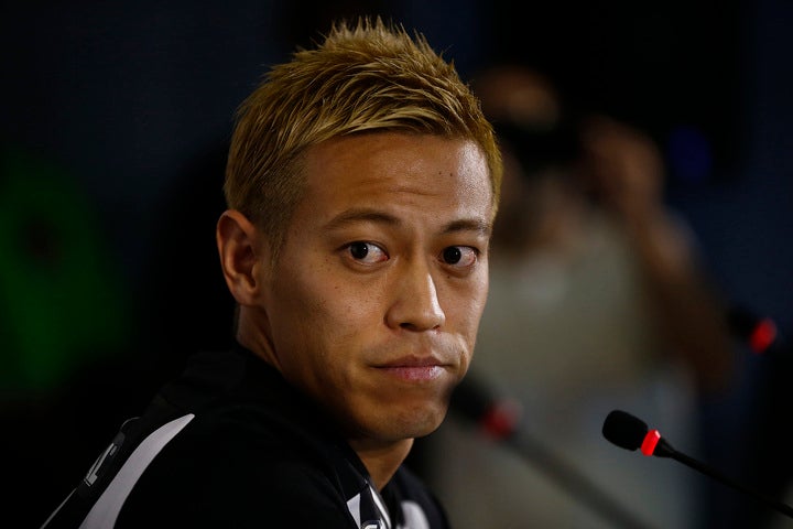 本田は新天地での２試合目で思うような活躍をできず。反省の言葉が口をついた。(C)Getty Images
