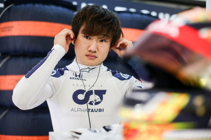前回のロシアGPでは終始グリップ不足に苦しみ、決勝でも17位に終わった角田。(C)Getty Images