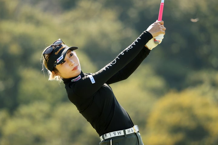 先日行なわれた『日本女子オープン』で７位タイと健闘した金田。(C)Getty Images