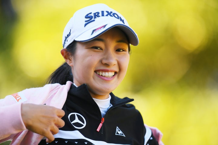 ティーチング資格の取得を目指しながら、ゴルフ情報番組のMCにも挑戦している女子ゴルファーの三浦桃香。(C)Getty Images