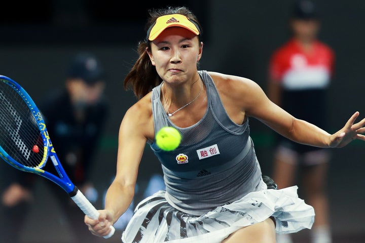 いまだ解決の糸口が見えないペン・シューアイの消息不明問題。WTAは中国でのトーナメントを全て中止する決断を下した。(C)Getty Images