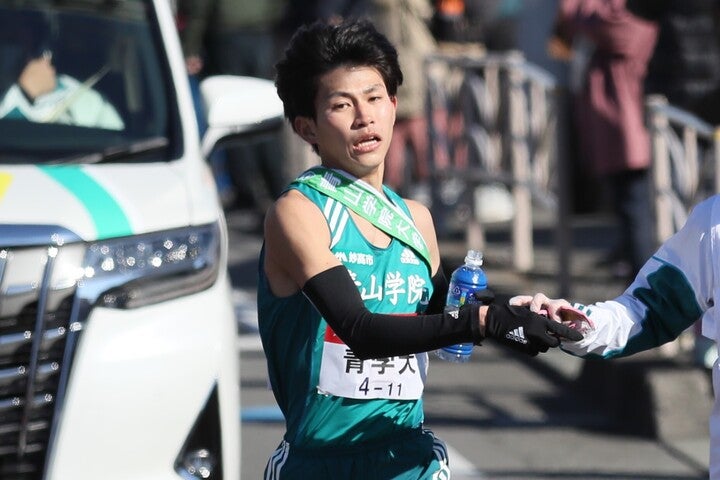 ４区で圧巻の走りを披露した飯田。写真：JMPA