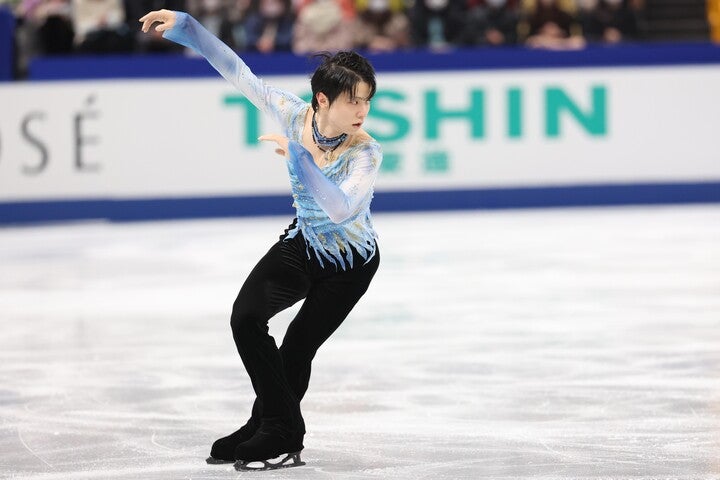 日本のエース羽生は、今回の北京五輪でクワドアクセルと３連覇に挑む。(C)Getty Images