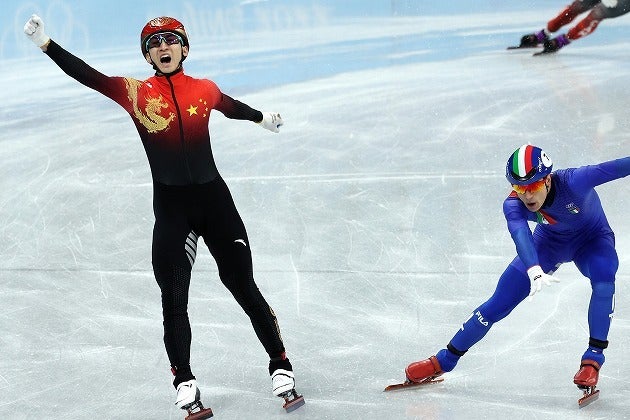 決勝ではイタリアとの激闘を制した中国。しかし、彼らの金メダル獲得には疑惑が浮上している。(C)Getty Images
