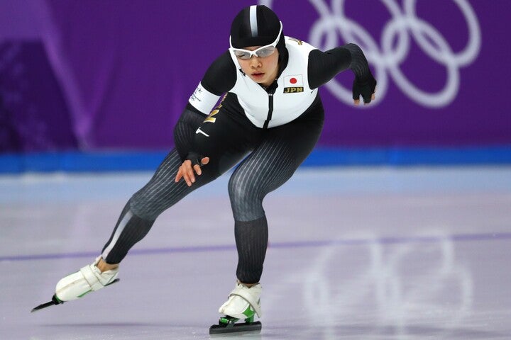 初陣となった1500ｍ、高木菜は表彰台への可能性を残した。(C)Getty Images