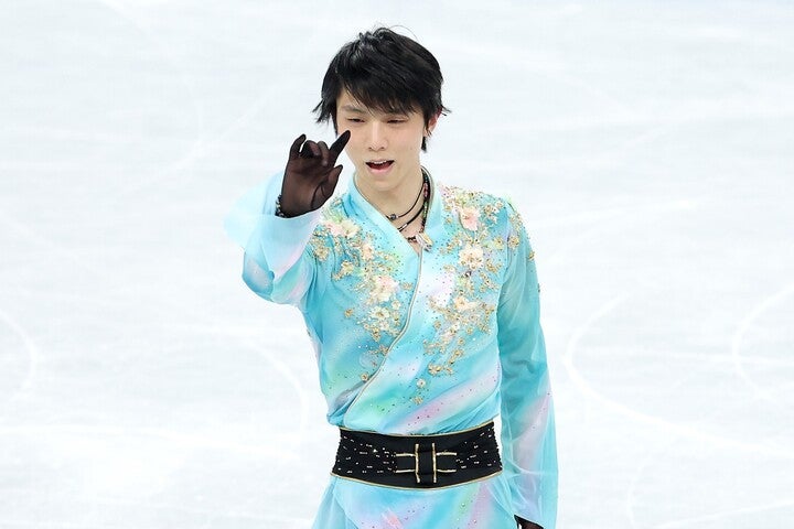 羽生結弦がオリンピックの舞台で４回転アクセルに挑戦！ FS188・06点で