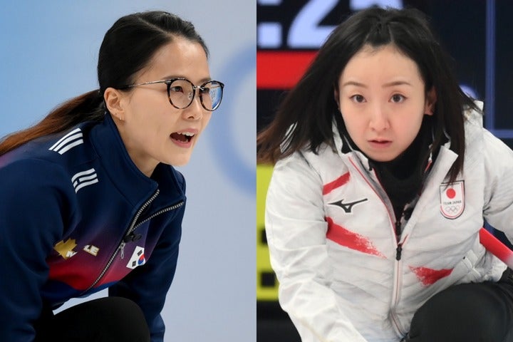 韓国の“メガネ先輩”ことキム・ウンジョン（左）。藤澤（右）率いる日本チームとどんな戦いを繰り広げるだろうか。(C)Getty Images