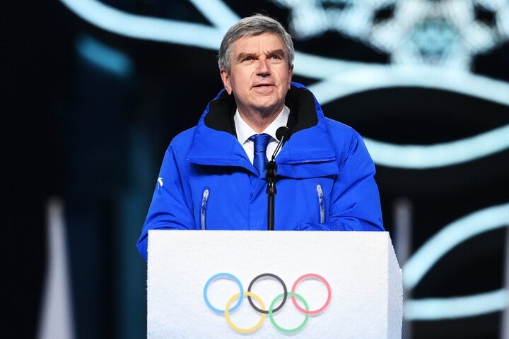 IOCのバッハ会長に対する痛烈な非難の声が上がった。 (C)Getty Images