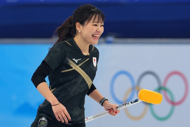 北京五輪から帰ってきた吉田は、普段の通勤コーデをSNSで披露した。(C)Getty Images