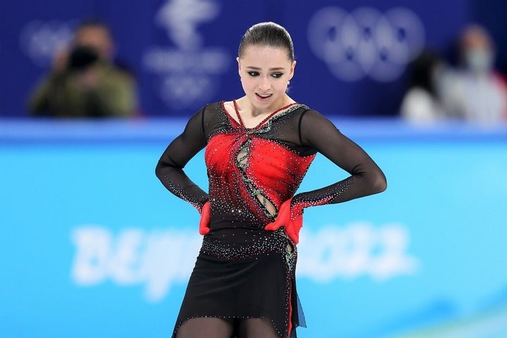北京五輪で４位に終わったワリエワ。世界選手権の裏で開催される国内大会でリベンジを果たすか。(C)Getty Images
