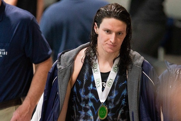 アメリカ競泳界だけでなく、世界的に小さくない話題となっているトーマス。トランスジェンダーである彼女には、さまざまな声が寄せられている。(C)Getty Images