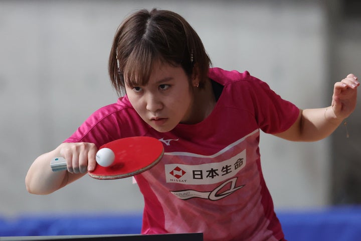 東京五輪卓球女子団体で銀メダルを獲得した平野。パリ五輪に向けて、新たなスタートを切った。(C)Getty Images