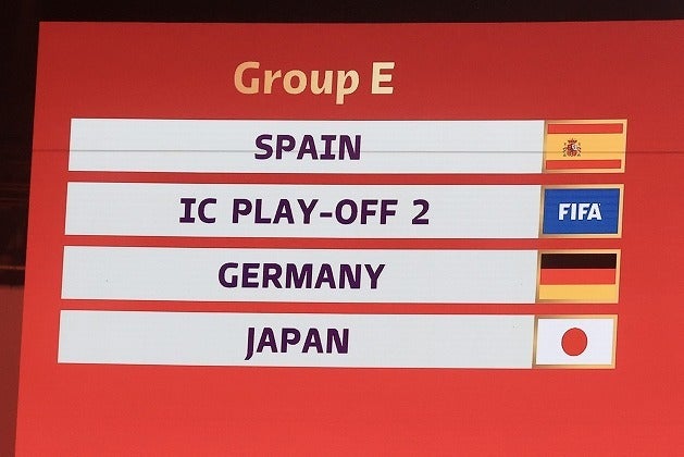スペインとドイツという世界屈指の実力国と同居した日本。目標とするW杯ベスト８に向けては、厳しい結果と言わざるを得ないか。(C)Getty Images