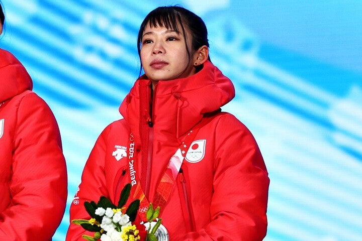 今年２月に開催された北京五輪では銀メダル獲得に貢献した高木さん。(C)Getty Images