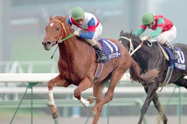 デビュー戦から圧巻の戦いぶりで日本競馬最強の２歳馬と称されたグラスワンダー。