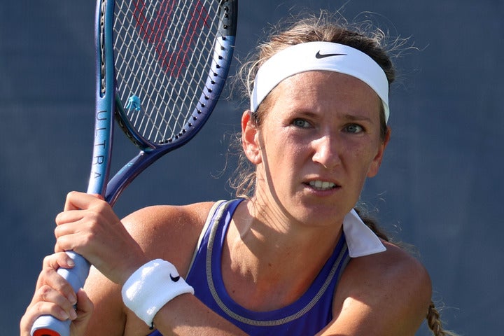 ウインブルドンのロシア・ベラルーシ人選手排除には様々な意見があるが、WTAの選手評議会メンバーでもあるアザレンカは真っ向から批判する。 (C)Getty Images