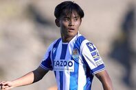 欧州５大リーグを見渡しても、リーガが実質的なプレー時間が短く、久保の開幕戦は99分で行なわれた。(C)Getty Images