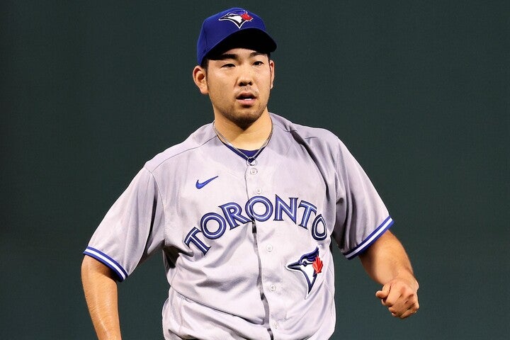 ２度目のリリーフ登板となった菊池。ストライクゾーンにボールを集められず苦戦した。(C)Getty Images