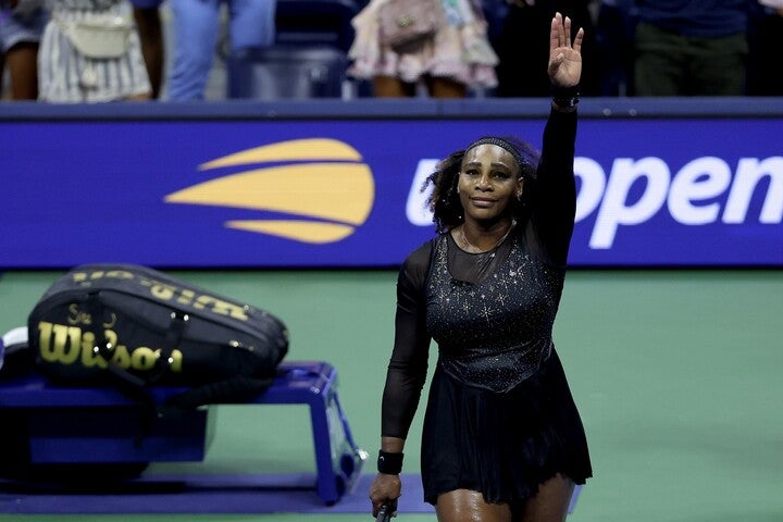テニス界に君臨し続けたセレナが、全米３回戦で最後の試合を終えた。（C）Getty Images