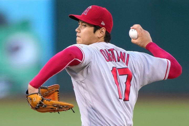 新たな球種「シンカー」を習得した大谷翔平。(C) Getty Images