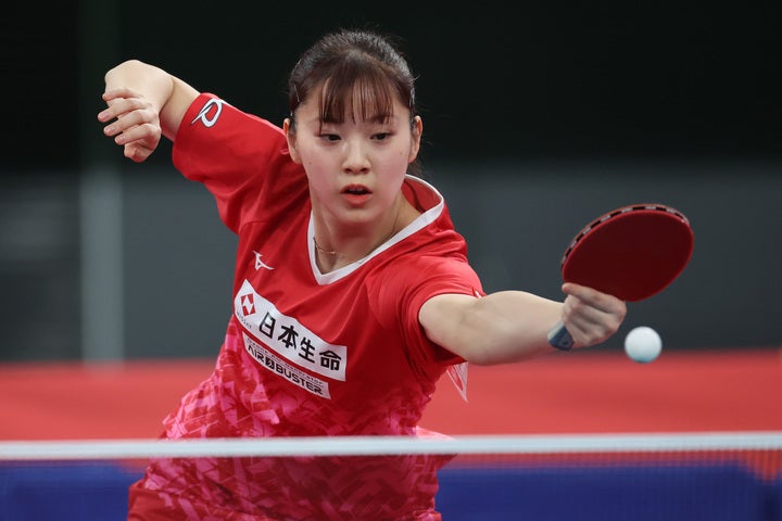現在20歳の長﨑。飛躍し続ける彼女に中国からも反響が寄せられている。(C)Getty Images