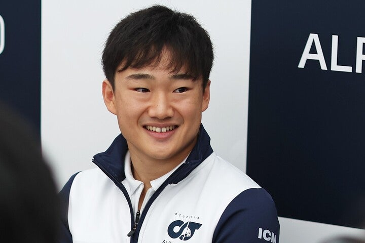 10月７日に開幕する日本グランプリに出場する角田は、「日本のおすすめ」を動画で語った。(C)Getty Images
