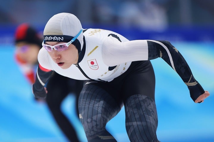 長野県茅野市出身の小平。身近な人や育った場所への恩返しを忘れない。(C)Getty Images