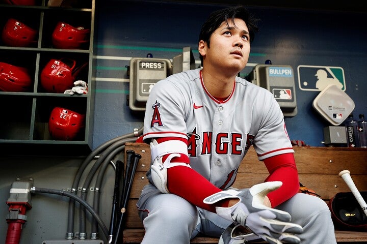今季もメジャーリーグで活躍した大谷がWBC出場を表明した。これには韓国も慌てている様子だ。(C)Getty Images