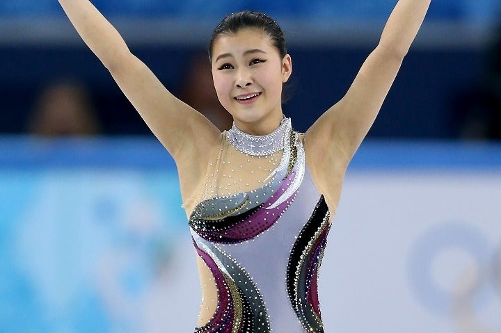 沖縄満喫ショットをSNSで公開したした村上さん。幸せそうな表情を見せた。(C)Getty Images